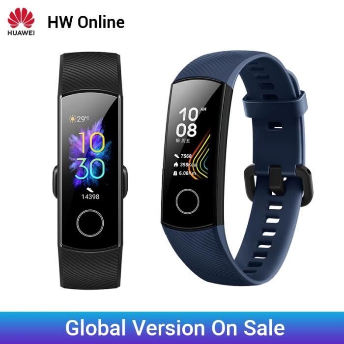 Montre connect e Huawei Honor band 5 Version mondiale smartband