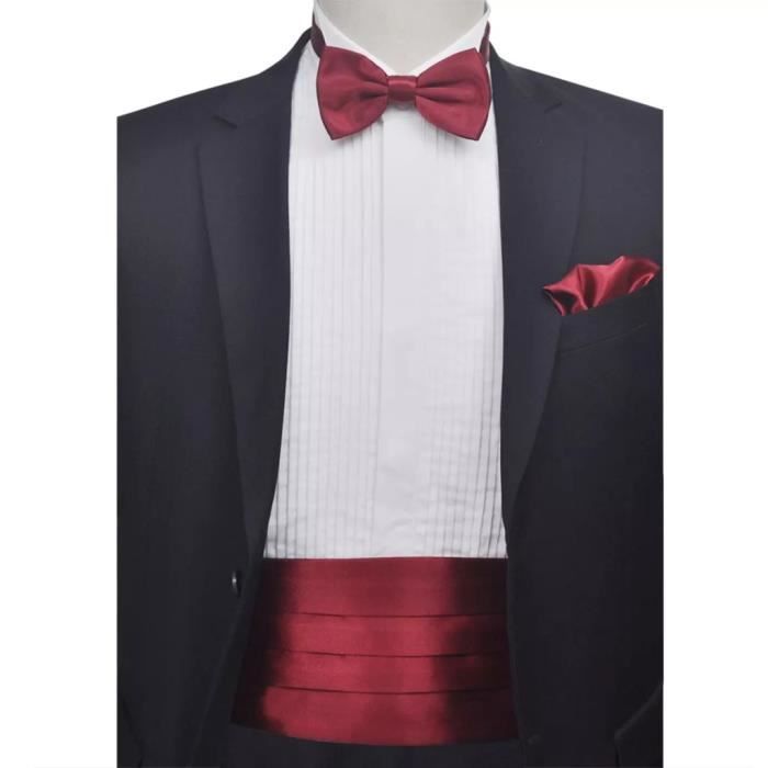 Ceinture smoking hot sale et noeud papillon