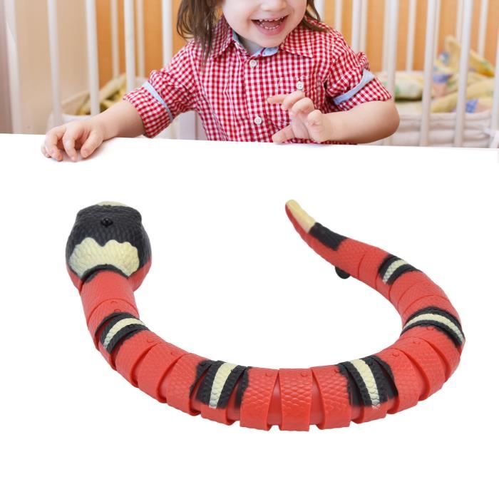 Drfeify Serpent télécommandé pour enfants Jouet Serpent RC pour Enfants,  Jouet Serpent télécommandé Go puericulture coffret