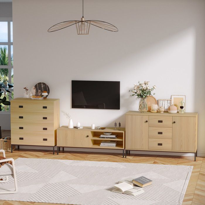 Vente / achat Meuble de rangement à roulettes - MDF Stratifié 80*85*35