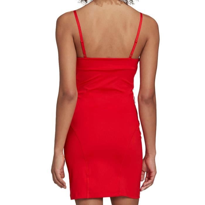 Robe Rouge Femme Adidas Corset Red Cdiscount Pret a Porter