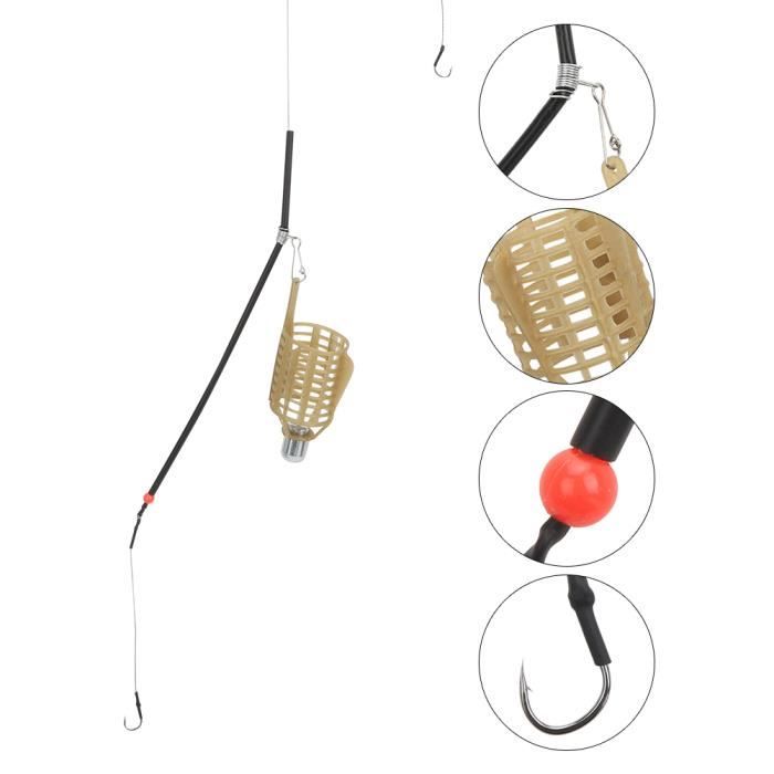 Mangeoire à Ressort Pour Pêche à La Carpe 30g – Orange Fishing