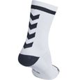 Chaussettes HUMMEL Elite Indoor Sock Low - Blanc et Noir-2