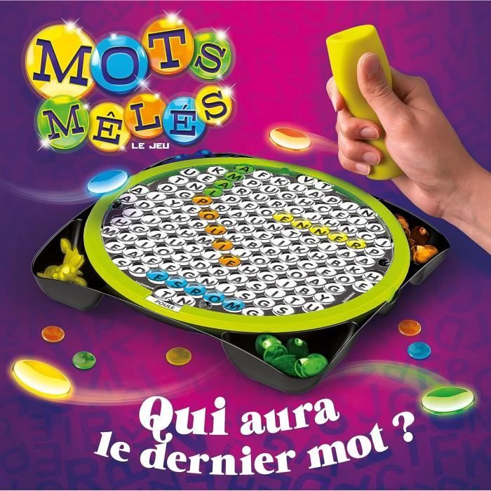 Môts Mêlés Jeux de Société de Môts Mêlés Revisités Famille dès 7 Ans Fun Trouvez le Mot