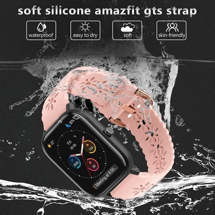 Bracelet pour GTS Amazfit GTS 2 Mini GTS 3 GTS 4 20mm Souple