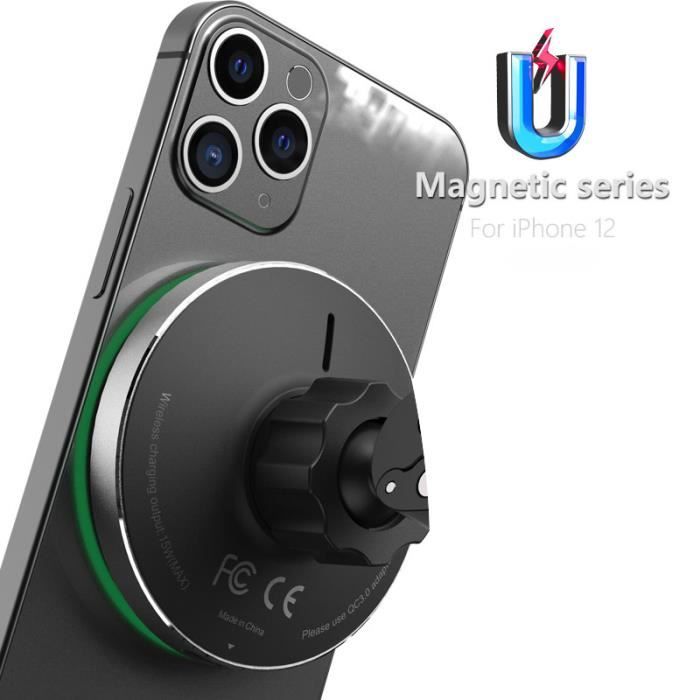 Compatible avec support pour téléphone portable magnétique Magsafe  magnétique pliable Support voiture pour iPhone 12/13 PRO Max - Chine Support  de téléphone mobile et avec support magnétique Magsafe téléphone prix
