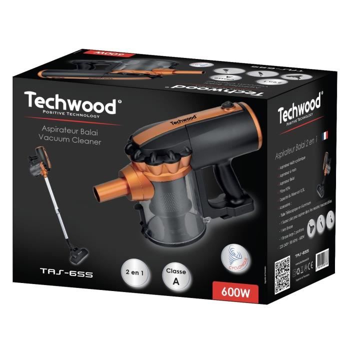 Techwood aspirateur online sans sac