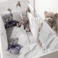 Ciel de lit bébé Domiva Little Bear - Multicolore - 150x270 - 100% Polyester-3