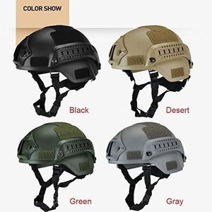 Casque Tactique Airsoft Réglable – Noir, Taille M, Adulte, Très Bon état (à Peine Porté)