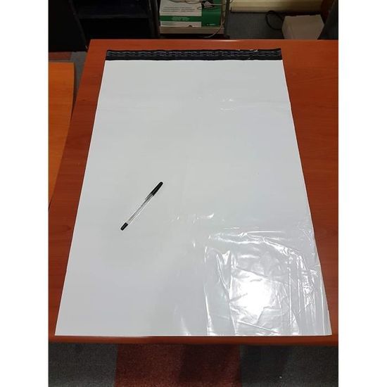 300/ x 400/ mm Lot de 100 sachets en plastique gris autocollants pour envoi postal