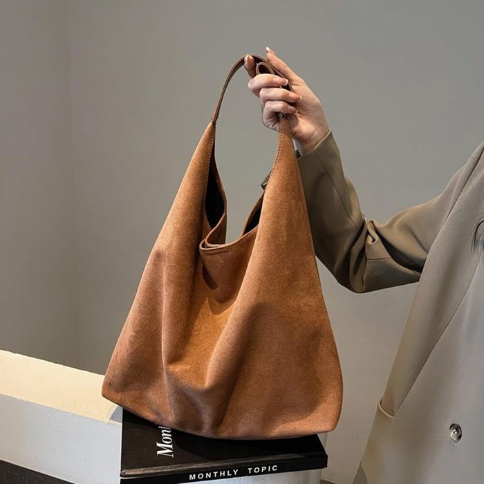 Daim Sac Fourre Tout Femme Bandouliere Sac Fourre-tout Chic En