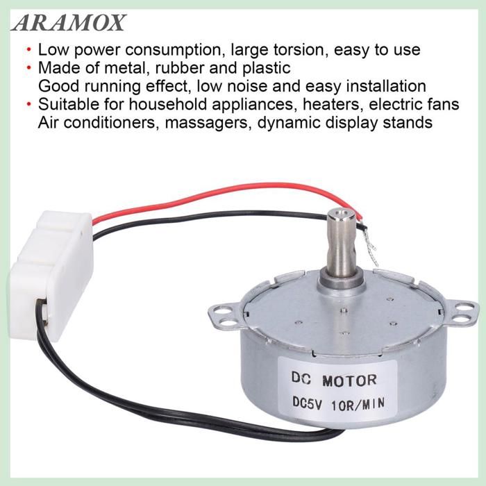 Samfoxy – Lot De 5 Micro Moteurs Sans Noyau 4,5V, Diamètre 4 Mm, Pour Modèles Réduits Et Jouets électroniques, Faible Bruit, Démarrage Sensible