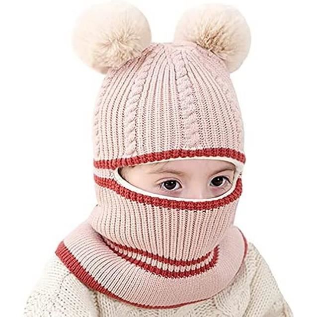 Bonnet cache sales cou bebe