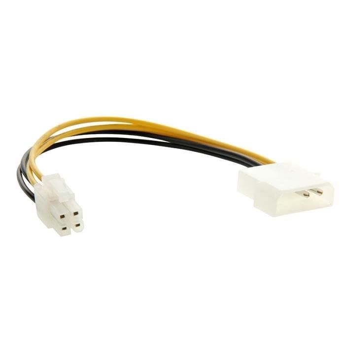 Câble d'extension d'alimentation RVB adressable, composants internes du PC,  connecteur de carte mère, alimentation haute, ATX - AliExpress