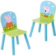 Peppa Pig - Ensemble table et 2 chaises pour enfants-4