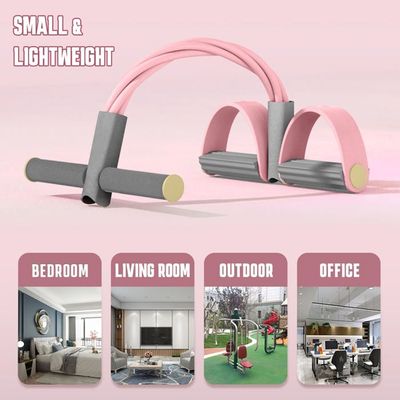 Lot De 2 Bandes De Résistance Fitness 6 Tubes - Corde De Tension Multifonction Avec Poignées Et Pédale - Pour Musculation, Yoga, Entraînement Complet Du Corps - Élastique Durable Et Portable - 6