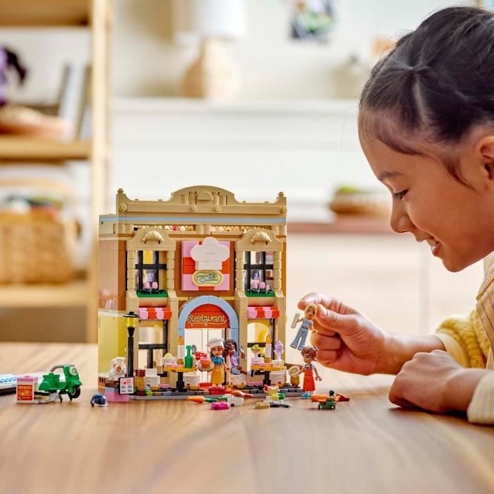 LEGO Friends 42655 Le restaurant et l’école de cuisine - Jeu de ...