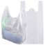 LOT 1000 SACS BRETELLE PLASTIQUE SACHET BLANC 26*45 CM AVEC ANSE203