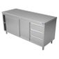 Meuble Tiroir Inox