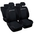 Lupex Shop Housses de siège auto compatibles pour Sportage Noir Noir-0