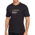 T-shirt Noir Homme Calvin Klein Jeans Multi Color-0