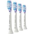 PHILIPS SONICARE HX9054/33 G3 Premium Gum Care Têtes de brosse à dents standard X4 - Blanche-0