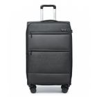 BRITISH TRAVELLER Valise Bagage Cabine 80x49x30cm Ryanair Priorité Taille maximale Eco Bagage à Main avec Serrure TSA, 117L, Noir