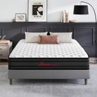 Matelas Hybride 140x200 cm INRE, Épaisseur 25cm, Ressorts Ensachés + Mousse à Mémoire de Forme, Moyenne Ferme, Confort et Respirant