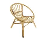 AUBRY GASPARD Fauteuil rond enfant en rotin Lune