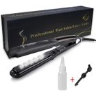 LOLI en plat professionnel de fer noir lisseur de vapeur vapeur