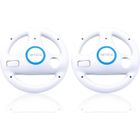 MONDPALAST 2x Volant De Course Roue Volant Wii wheel Pour Nintendo Wii Jeu Mario Kart Commande Contrôle RACING CONSOLE