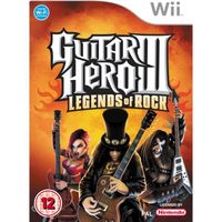 Guitar Hero III Legends of Rock - Game Only (Wii) [import anglais]