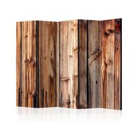 Paravent 5 volets - Wooden Chamber II [Room Dividers] - 225x172 - Artgeist