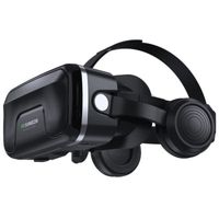 Casque VR Lunettes de réalité virtuelle 3D Casque VR ajustable Lunettes VR pour téléphones portables 4.7''-7.2''.