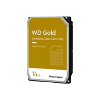  - Western Digital - WD Gold WD142KRYZ - Disque dur - Enterprise - 14 To - interne - 3.5" - SATA 6Gb/s - 7200 tours/min - mémoire t