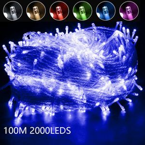 guirlande led pétillante - 10 mètres - 100 led blanc pétillant blanc
