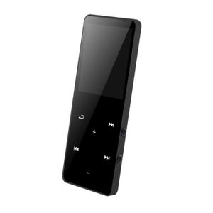 LECTEUR MP3 Noir 16 GO-Lecteur MP3 avec Bluetooth, lecteur de 