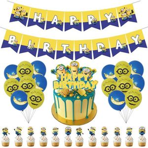 Deco Anniversaire Minion Cdiscount