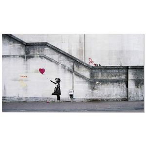 ▷ Tableau Banksy La Petite Fille au Ballon