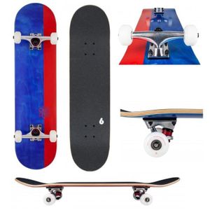SKATEBOARD - LONGBOARD Skateboard complet Rocket Invert Bleu 7.5 - Pour débutants - Glisse urbaine