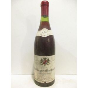 VIN BLANC chassagne-montrachet moreteaux rouge 1986 - bourgo