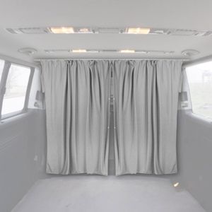 Rideau de séparation de voiture en tissu double couche, rideaux occultants  amovibles pour voiture, rideau d'intimité pour voyage, camping, sieste