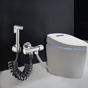 TUYAU - TUBE - FLEXIBLE  Tuyau de douche à ressort tuyau de douche télescopique Flexible pour bidet de toilette pulvérisateur pistolet salle de bain bidet