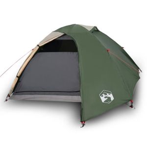 TENTE DE CAMPING DIOCHE Tente de camping 4 personnes vert 267x272x1
