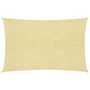 VOILE D'OMBRAGE Voile d'ombrage 160 g-m² Beige 2x2,5 m PEHD