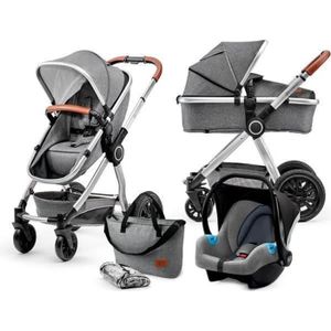 Poussette canne modèle Trig de la marque Kinderkraft, livraison offerte