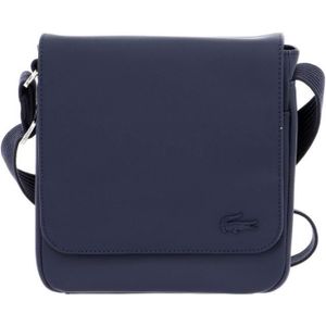 SACOCHE LACOSTE Men's Classic Flap Crossover Bag Peacoat [84381] - SAC A MAIN