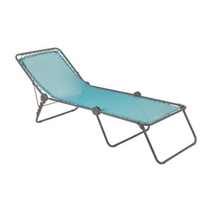 Lafuma Lit De Soleil Pliable Bleu Ocean Achat Vente Chaise Longue Lit De Soleil Pliable Ocean Cdiscount