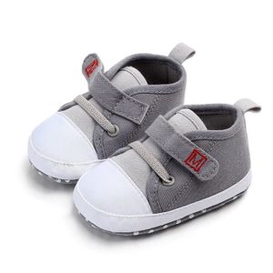 Enfant en bas âge bébé garçons filles chaussons en coton chaussures à rayures semelle souple nouveau-né premières chaussures de marche bottes en polaire chaude 0-18 m 