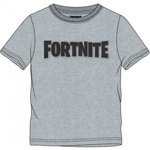T-SHIRT t-shirt fortnite enfant gris/noir